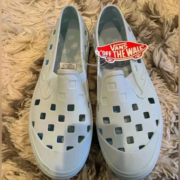 Vans Slip-On Trek Water baby blue water boyz shoes size 9 NEW - Picture 9 of 9